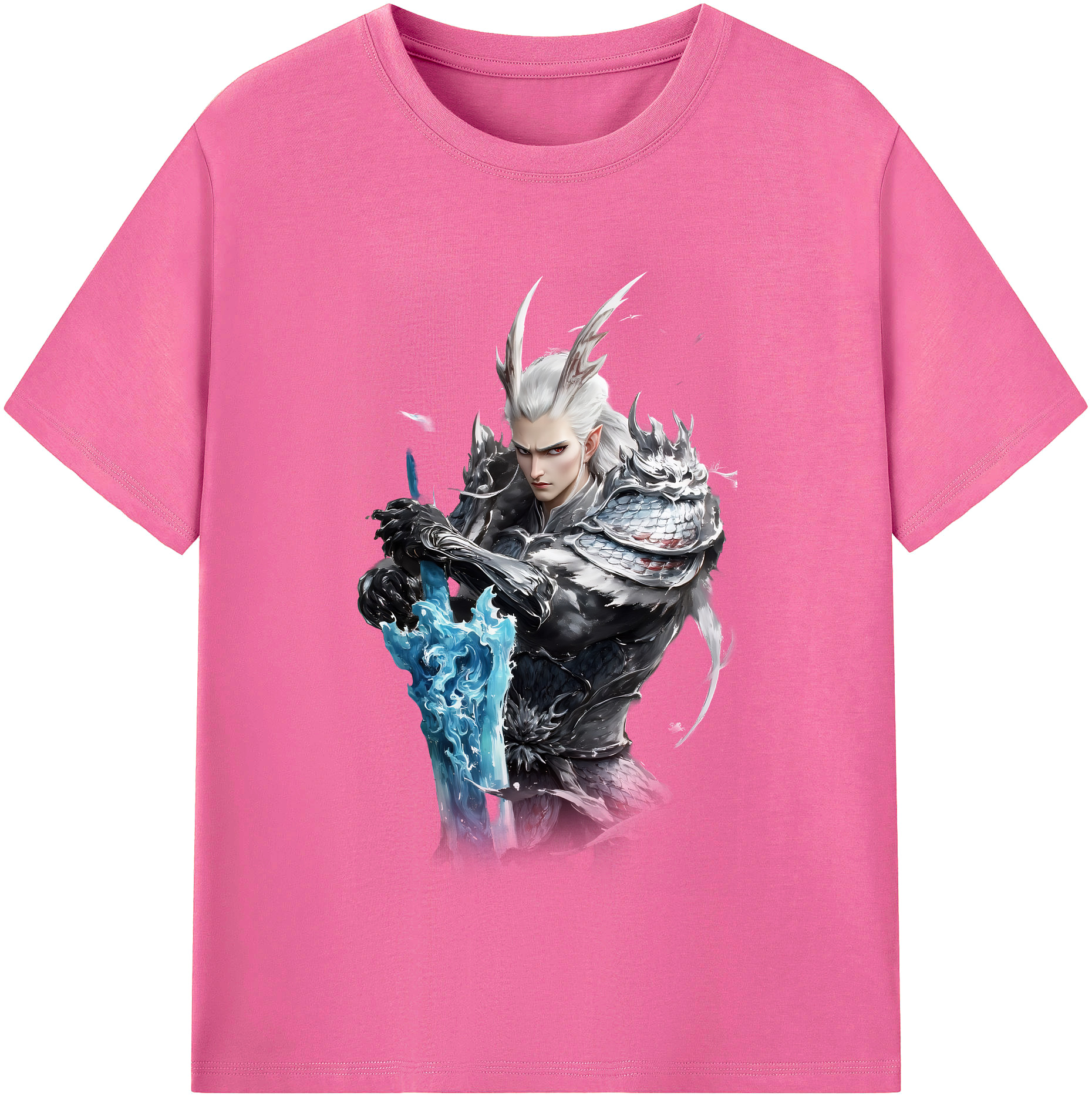 （画像用） Ne Zha 2 ナタ 魔童の大暴れ レディースカジュアルプリントTシャツ（綿100％）